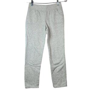 Athletic Works Sweatpants Gray Size 10 Large Pockets Tapered Leg Fleece Lined